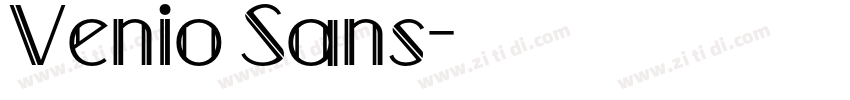 Venio Sans字体转换